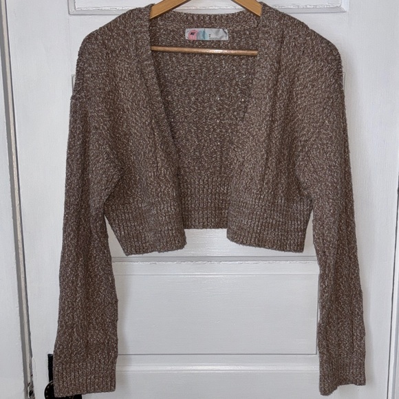 Free People Sweaters - FREE PEOPLE BEACH CROPPED SHRUG CARDIGAN SWEATER